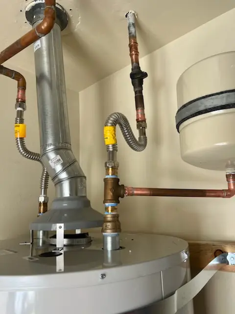 Water heater installation and plumbing repair in New Lebanon